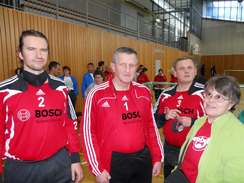 Bild zeigt die Mannschaft Salzburg mit unserem Leihspieler Thomas Weiss