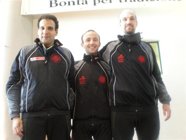 Bild zeigt unser Team mit Adnan, Jürgen und Christian