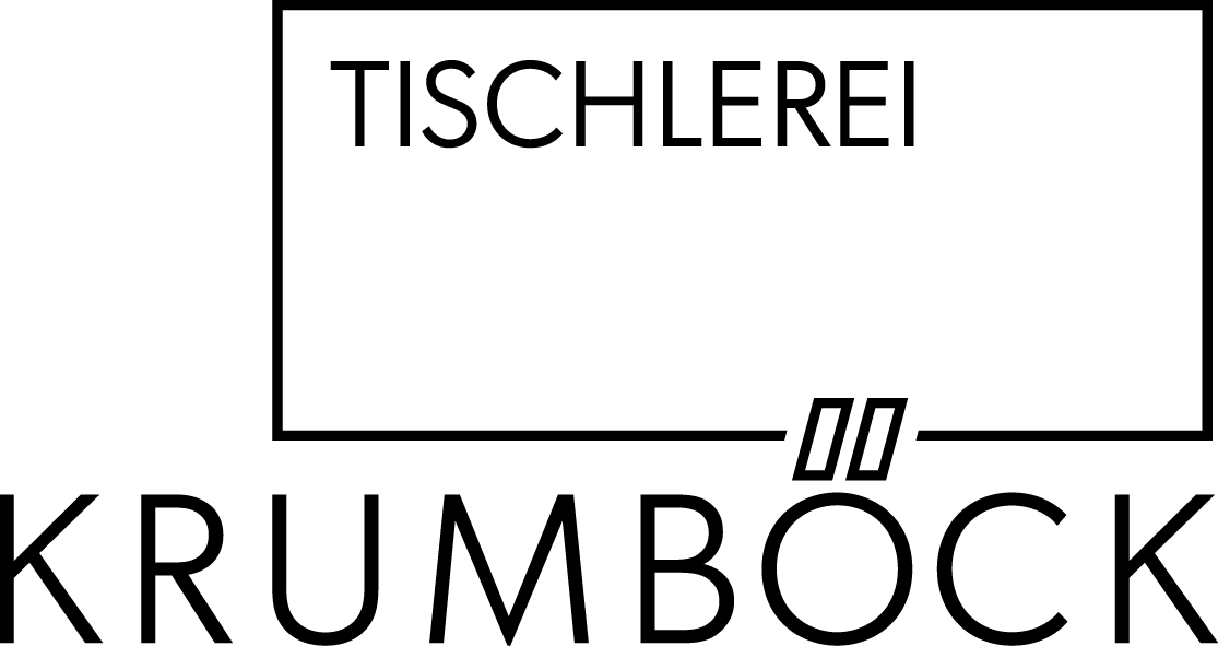 Logo eines unserer Sponsoren der Tischlerei Krumböck